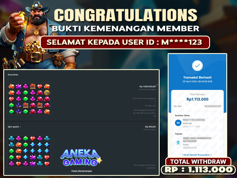 JACKPOT MAIN SLOT 29 APRIL 2025