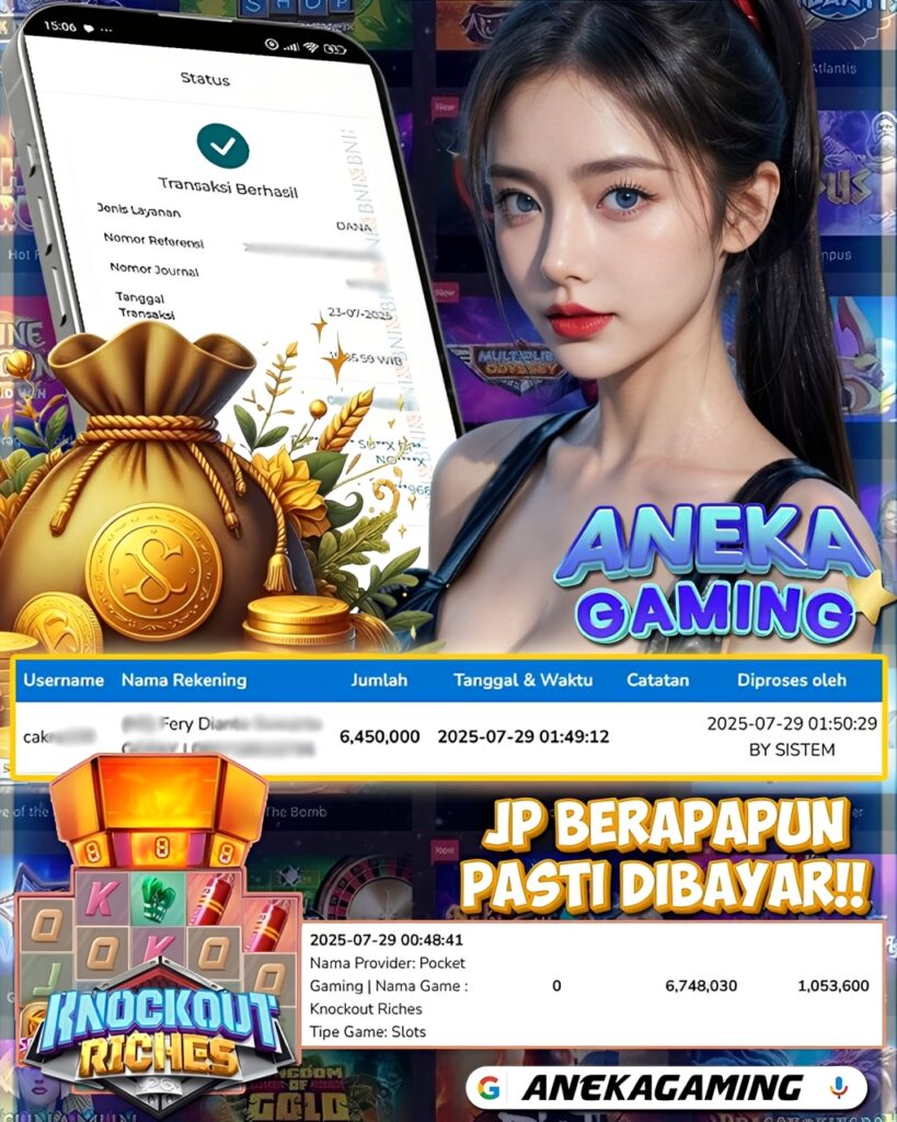 JACKPOT MAIN SLOT KNOCKOUT RICHES 29 JULI 2025